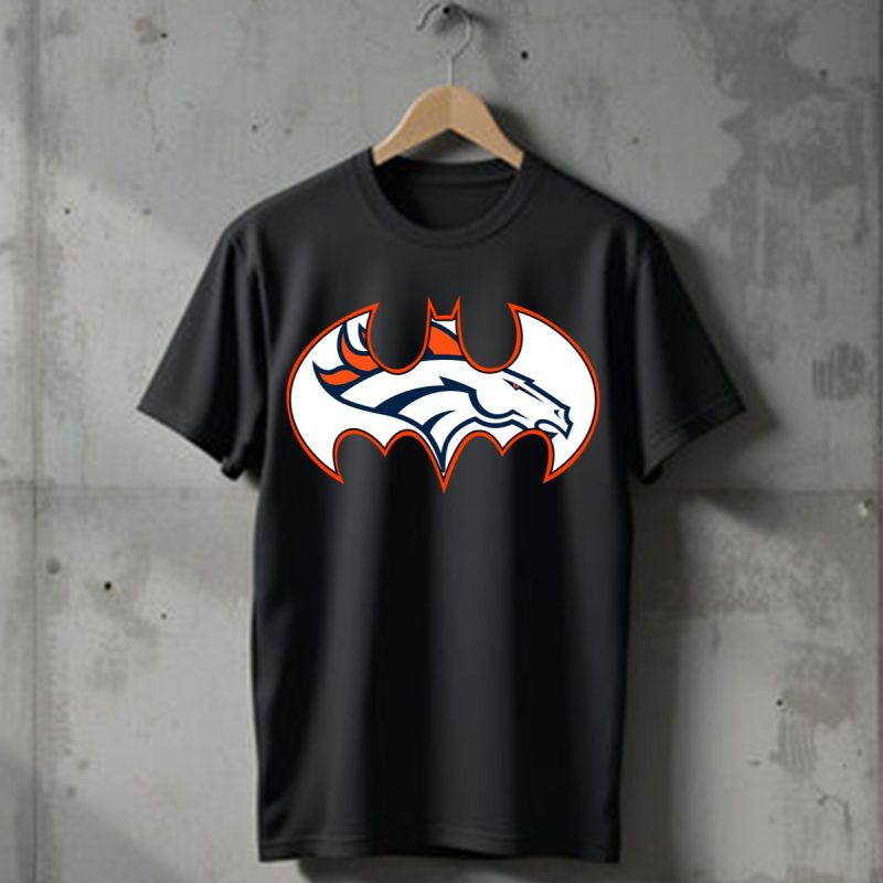 We Are The Denver Broncos Batman Mashup T Shirt T Shirt 1