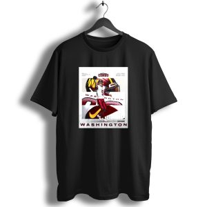 Week 15 Commanders At Saints Washington Burgundy And White Combo Featuring Seatgeek T Shirt