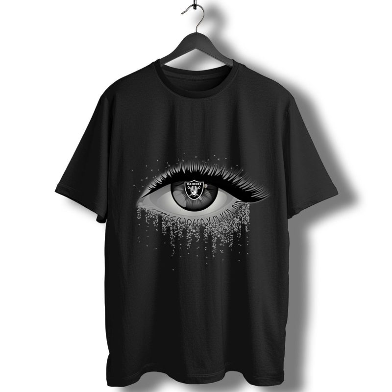 White Eye Oakland Raiders T Shirt T Shirt 1