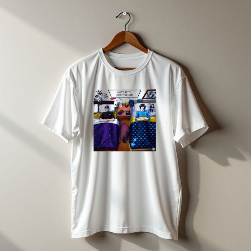 Whos Got It Better Than Us Coach Harbaugh Nfl Football Baltimore Ravens At Los Angeles Chargers Nov 25 T Shirt 1 T Shirt 1