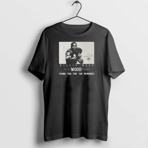 Willie Wood Rip Thank You For The Memories 23.12.1936 03.02.2020 Green Bay Packers T-Shirt