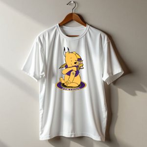 Winnie The Pooh Minnesota Vikings Crossover Fans T Shirt