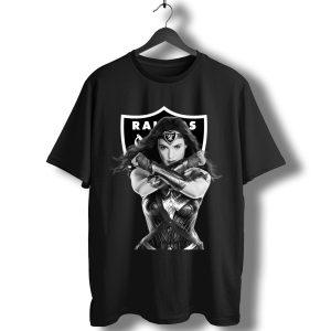 Wonder Woman Oakland Raiders T-Shirt