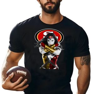 Wonder Woman San Francisco 49ers Shirt