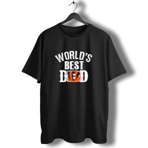 Worlds Best Dad Cincinnati Bengals T-Shirt