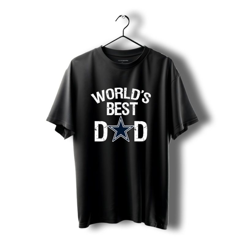Worlds Best Dad Dallas Cowboys Fathers Day T Shirt 1 T Shirt 1 1
