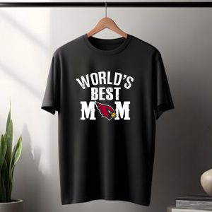 Worlds Best Mom Arizona Cardinals T-Shirt