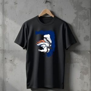 Wyoming United with Denver Broncos Iconic Emblem T-Shirt