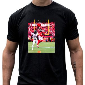 Xavier Worthy Big Catch Kansas City Chiefs Vs Houston Texans 2025 T-Shirt
