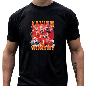 Xavier Worthy Chiefs Super Bowl Champions 2025 T-Shirt