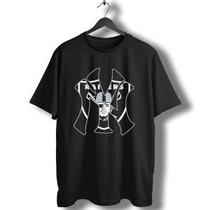 Yankees Raiders Logo Mashup T-Shirt