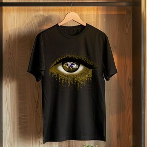 Yellow Eye Baltimore Ravens T-Shirt