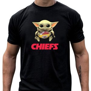 Yoda Baby Chiefs Football Fan Merchandise T-Shirt