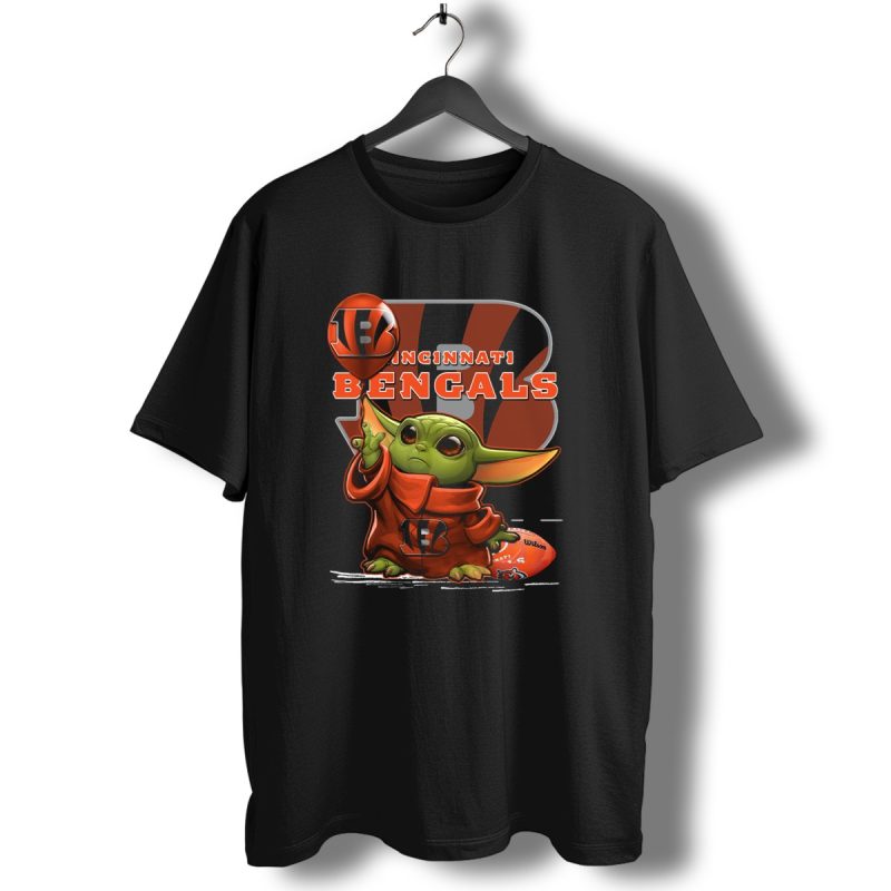 Yoda Cincinnati Bengals Wilson Football T Shirt 1 T Shirt 1