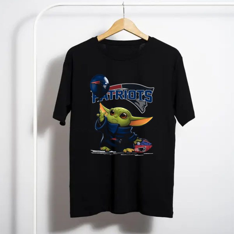Yoda New England Patriots Football Balloon T Shirt T Shirt 1