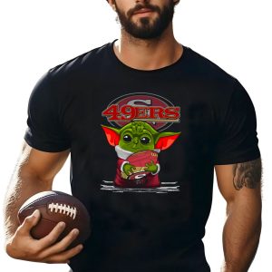 Yoda V3 Baby Alien Football San Francisco 49Ers T-Shirt