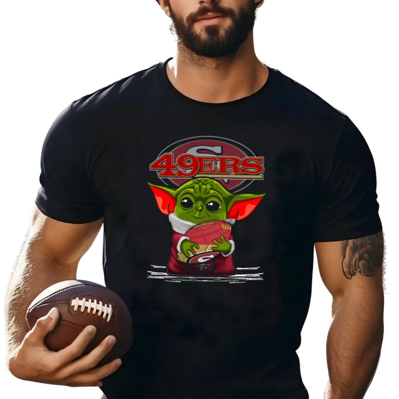 Yoda V3 Baby Alien Football San Francisco 49Ers T Shirt T Shirt 1