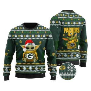 Yoda baby love Green Bay Packers Ugly Sweater
