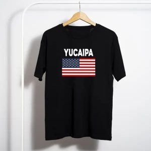 Yucaipa American Flag Usa Patriots T-Shirt