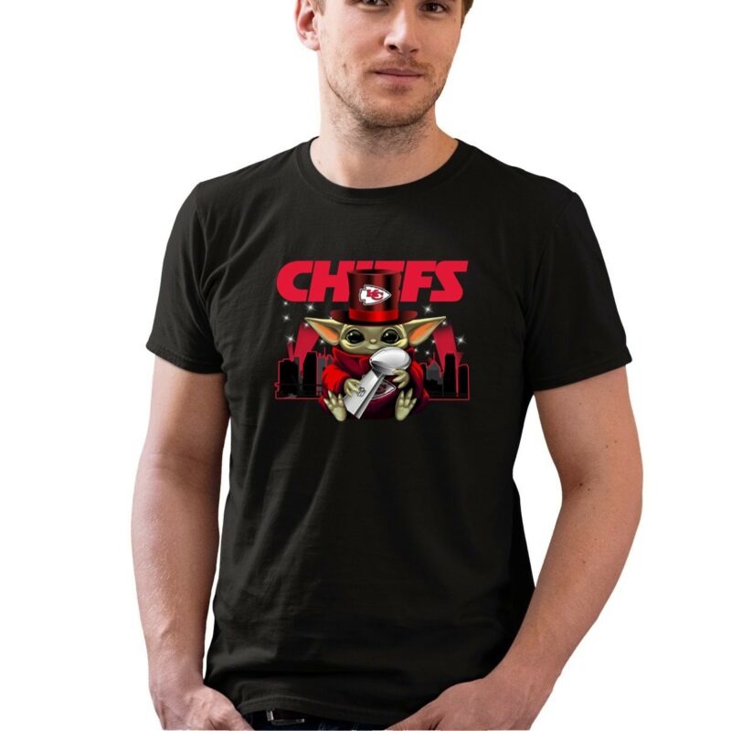 Baby Yoda Kansas City Chiefs Hug Super Bowl 2019 2020 1 0 T Shirt.jpg
