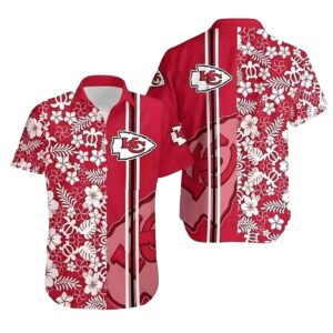 Chiefs Floral Pride Unisex Graphic Hawaiian Shirt – Aloha Style Gift