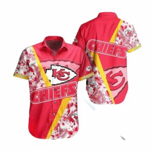 Chiefs Kingdom Red Tropical Hawaiian Shirt – Unisex Graphic Tee