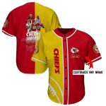 Personalized Chiefs Legends Split Pride Baseball Jersey