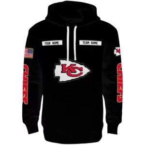 custom kansas city chiefs punisher skull black hoodie best selling.jpg