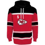 custom kansas city chiefs striped pattern red hoodie best selling.jpg