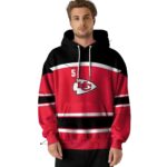 custom kansas city chiefs striped pattern red hoodie latest model.jpg