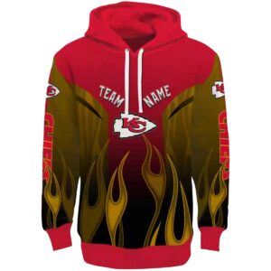 customized kansas city chiefs flame design red hoodie best selling.jpg