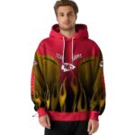 customized kansas city chiefs flame design red hoodie latest model.jpg