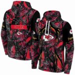 customized kansas city chiefs hunting theme red black hoodie fashion forward.jpg