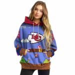 customized kansas city chiefs mario blue black hoodie high quality.jpg