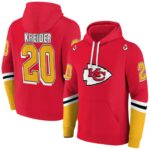 customized kansas city chiefs striped sleeves red hoodie fashion forward.jpg