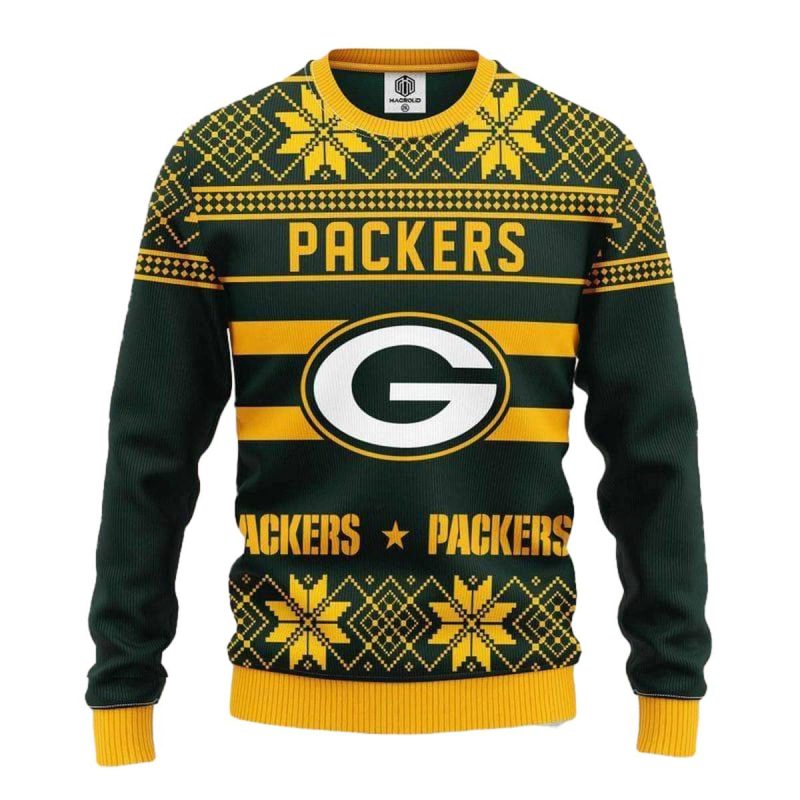 Green Bay Packers New Season Special Ugly Christmas 3D Sweater