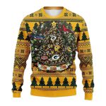 Green Bay Packers Tree Logo Ideas Christmas Ugly Sweater