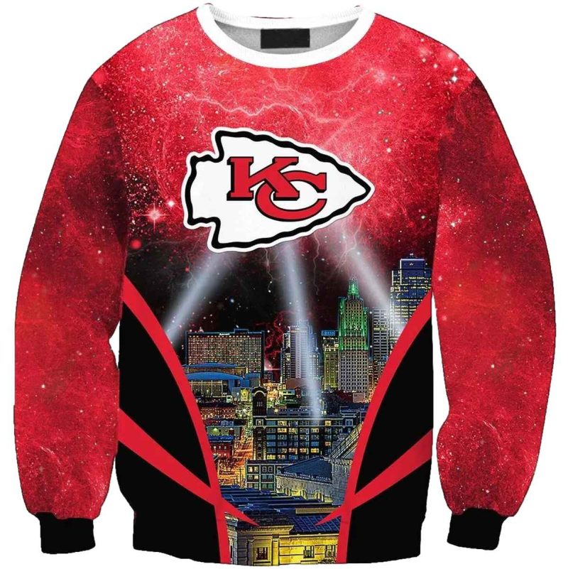 Kansas City Chiefs All Over Print 3D Sweatshirt Th1525 Sk43560832 5N9K9