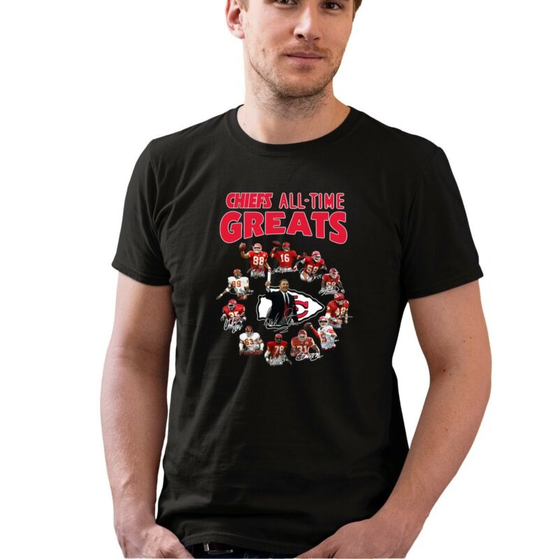 Kansas City Chiefs All Time Greats Team Players Signatures 0 T Shirt.jpg