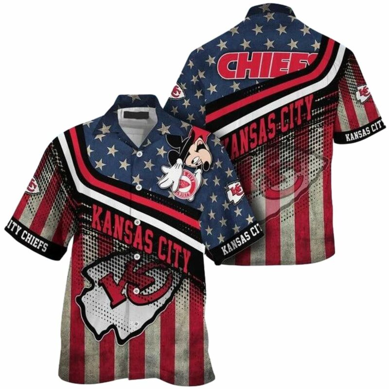 Kansas City Chiefs American Pride Hawaiian Shirt