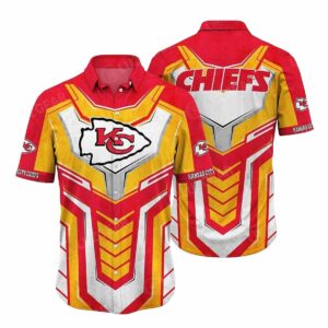Kansas City Chiefs Graphic Hawaiian Shirt – Unisex Aloha Tee