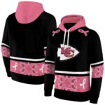 kansas city chiefs awareness ribbon black pink hoodie fashion forward.jpg