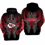 kansas city chiefs blazing tribal design hoodie.jpg