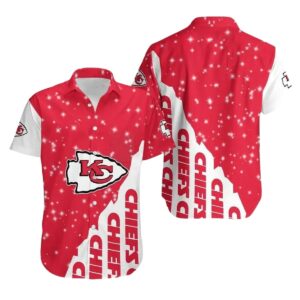 Kansas City Chiefs Graphic Bling Bling Hawaiian Shirt – Unisex Aloha Tee