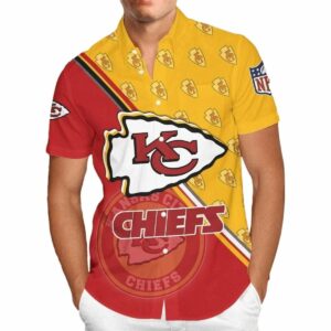 Kansas City Chiefs Graphic Hawaiian Shirt – Unisex Aloha Tee