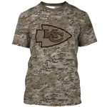 Kansas City Chiefs Camo Aop Shirt