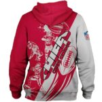 kansas city chiefs cartoon player cute red and white hoodie back.jpg
