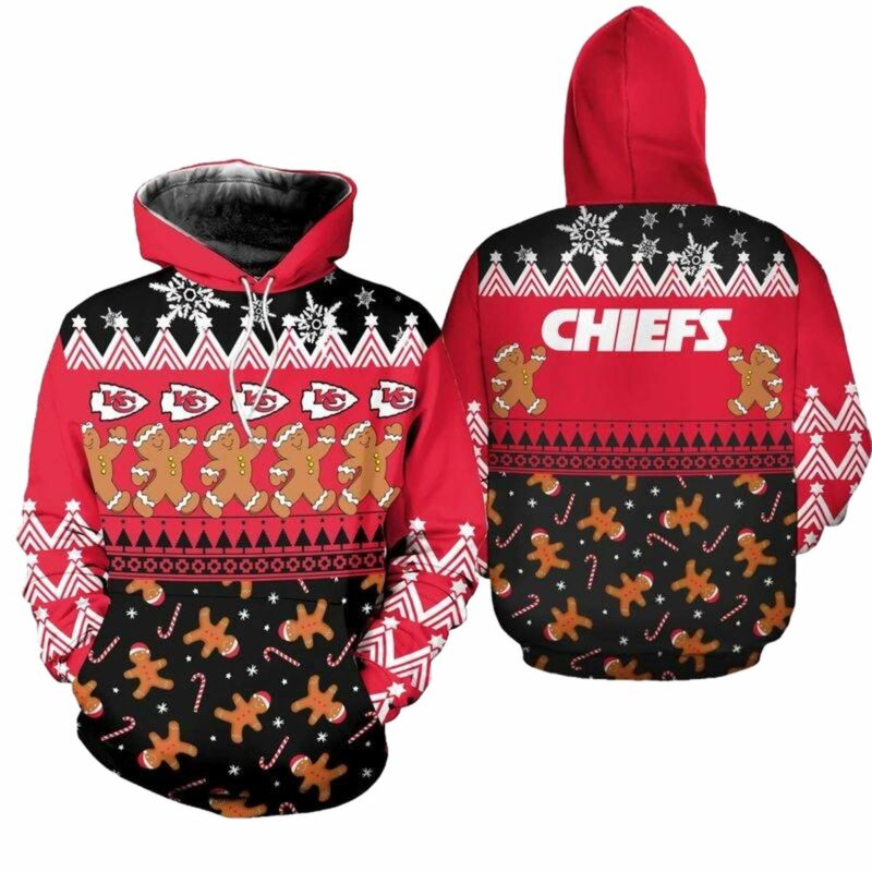Kansas City Chiefs Christmas Gingerbread Man Limited Edition Unisex Hoodie Zip Up Hoodie Nla035410 C87Kc.jpg