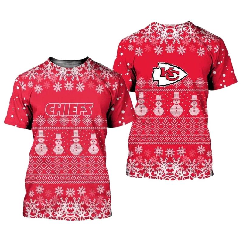 Kansas City Chiefs Christmas Pine Limited Edition Unisex T Shirts Nla0351106 X8C2Y
