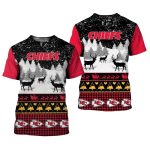Kansas City Chiefs Christmas Reindeer Aop Shirt